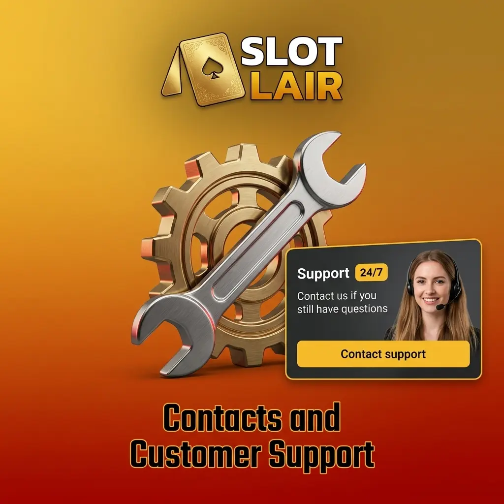 SlotLair customer support